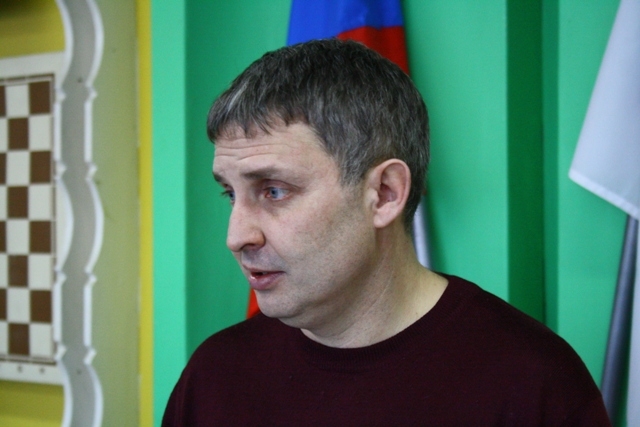 Президент шахматной федерации ЕАО Андрей Долгов