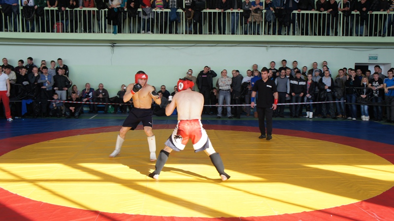 Турнир по ММА в Биробиджане