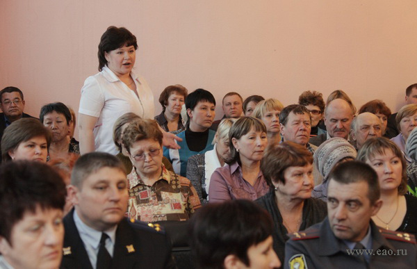 Александр Винников провел информационную встречу