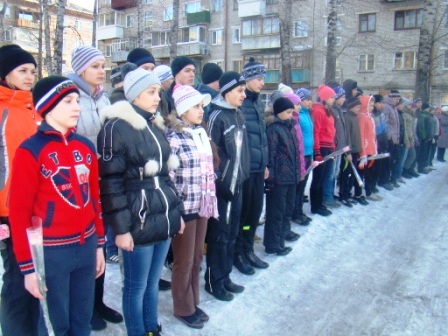 Соревнования школы юных спасателей