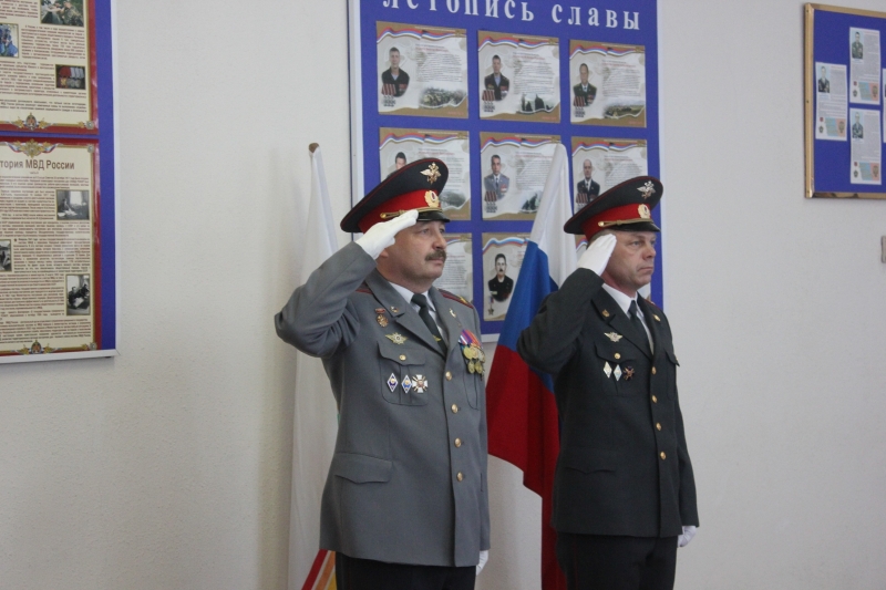 Присяга сотрудников полиции