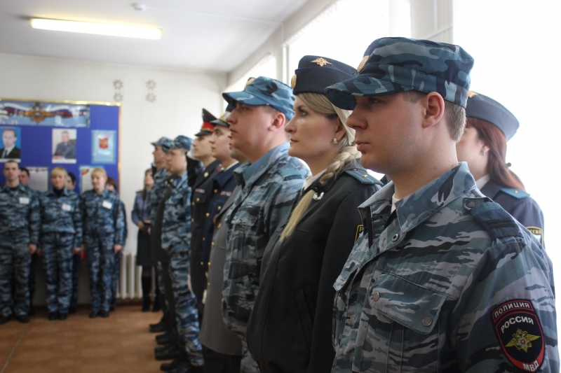 Присяга сотрудников полиции