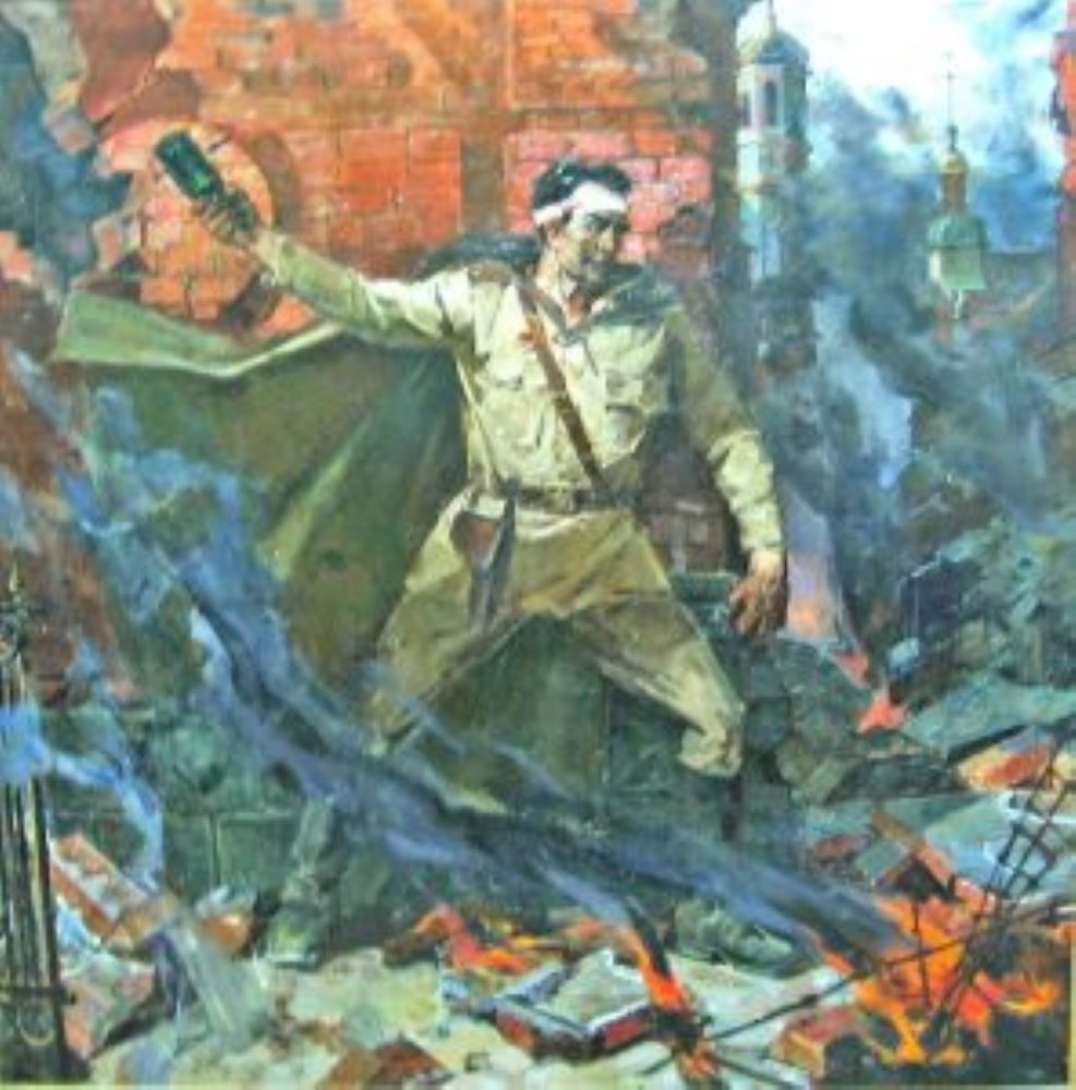 В. Овчинников "Последняя граната"