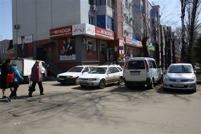 Под парковку в центре Биробиджана просят снести деревья