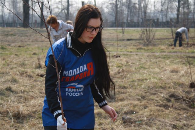 Сквер Офицеров заложен в Биробиджане