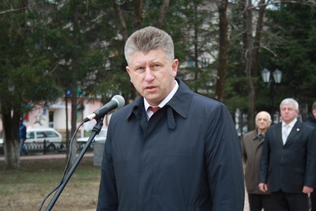 Мэр Биробиджана Андрей Пархоменко 