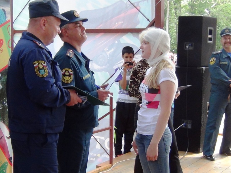 Акция "Безопасное детство вместе с МЧС", Фото с места события из других источников