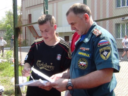 Соревнования в командном первенстве по волейболу среди огнеборцев , Фото с места события из других источников