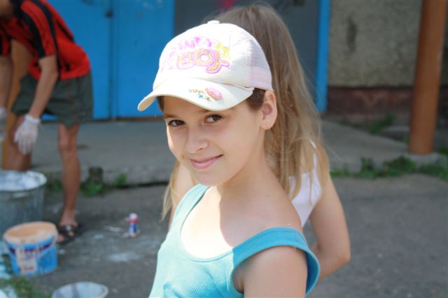 Трудовая смена на одном из форпостов Биробиджана, Фото с места события собственное