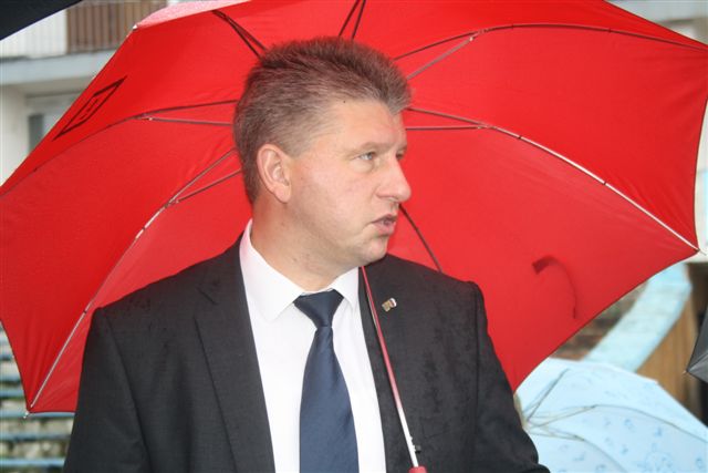 Мэр Андрей Пархоменко, Фото с места события собственное
