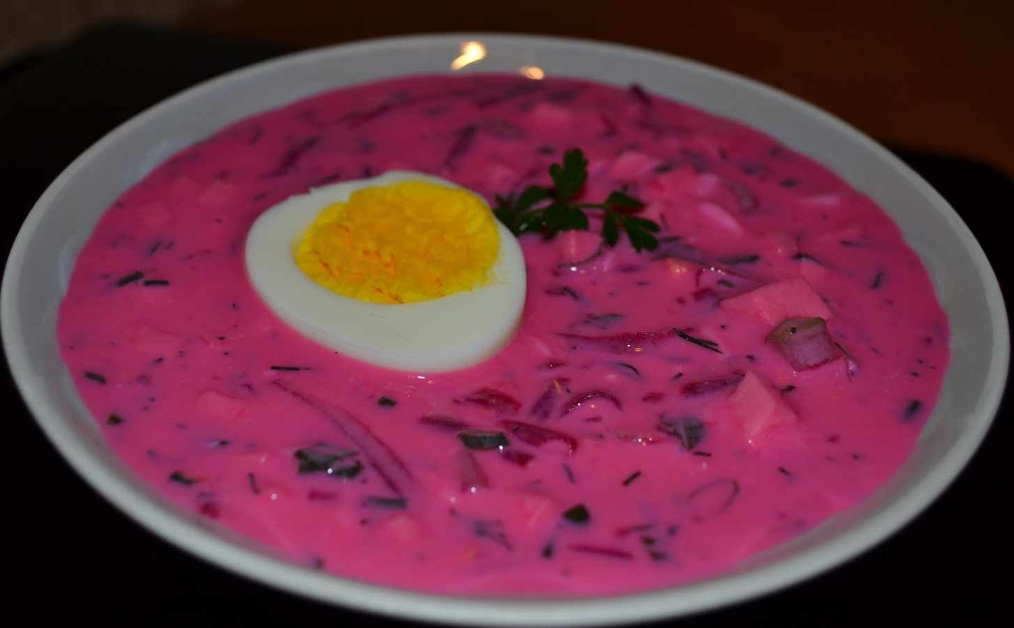 Окрошка со свеклой из открытых источников