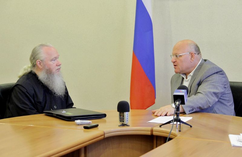Встреча Александра Винникова и епископа Биробиджанского и Кульдурского Иосифа, Фото с места события из других источников