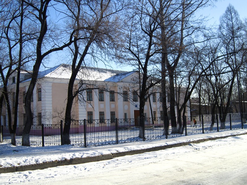 Забор встал на пути к знаниям учащихся школы №8 в Биробиджане, Фото с места события собственное