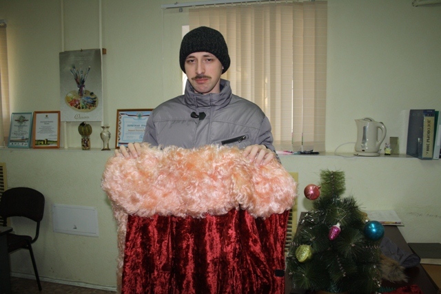 Дебют СМИ-Деда Мороза, Фото с места события собственное