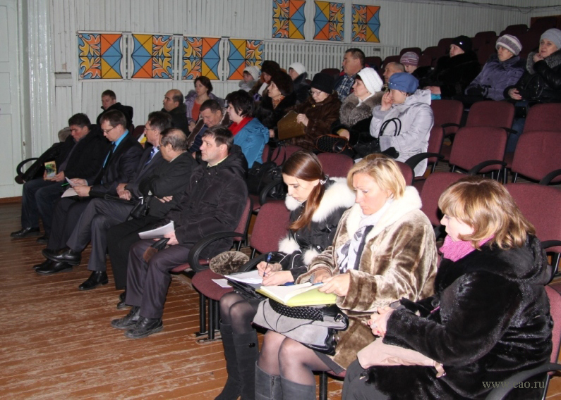 Информационная встреча в Октябрьском районе, Фото с места события из других источников