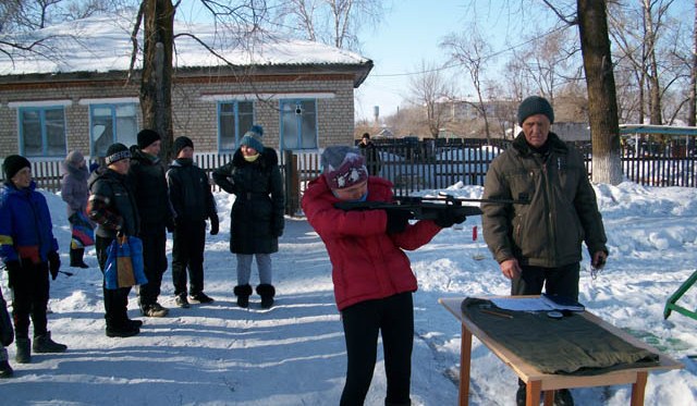 Юные биатлонисты впервые вышли на старт в с. Амурзет ЕАО, Фото с места события из других источников