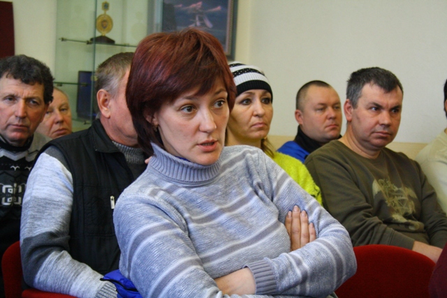 Автоперевозчики на критику обиделись, Фото с места события собственное