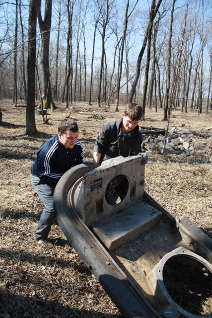 Остатки старого автодрома, Фото с места события из других источников