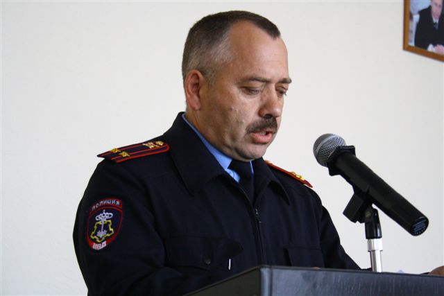Полицейских не пустили на очистные сооружения Биробиджана, Фото с места события собственное