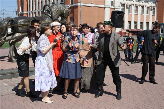 Театр "Когелет" подготовил представление, Фото с места события собственное
