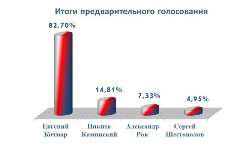 Итоги предварительного голосования, Фото с места события собственное