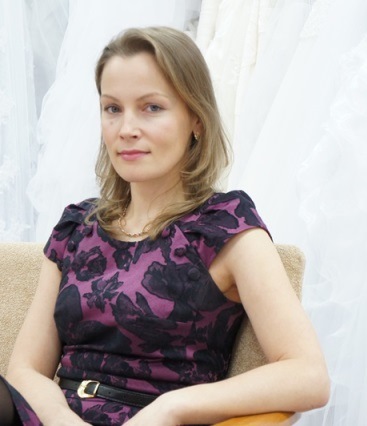 Директор салона "Флер-бутик" в Биробиджане Инна Алисиевич, Фото с места события собственное