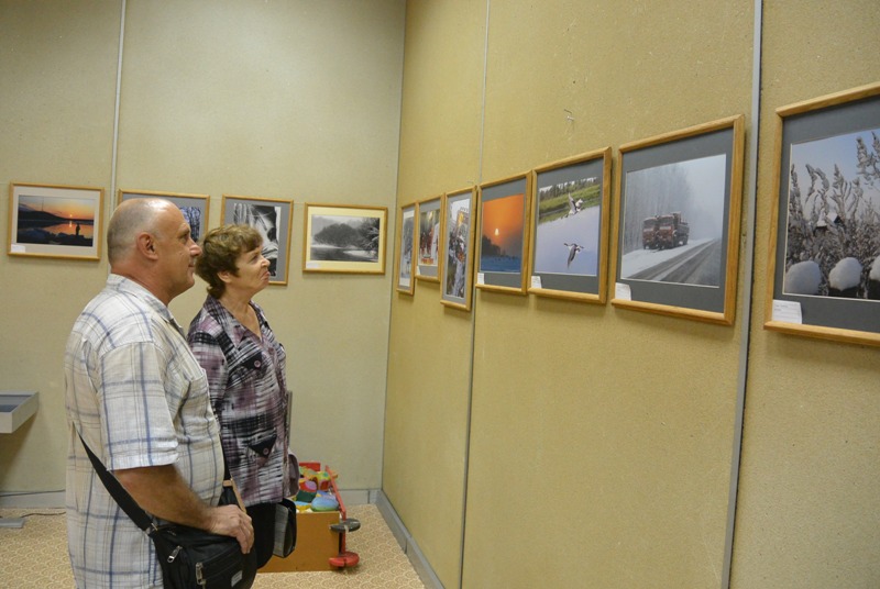 Фотовыставка "Край мой родной" открылась в Биробиджане, Фото с места события собственное
