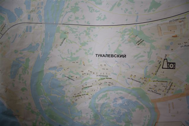Принято решение установить постоянный пост в поселке Тукалевский, Фото с места события собственное