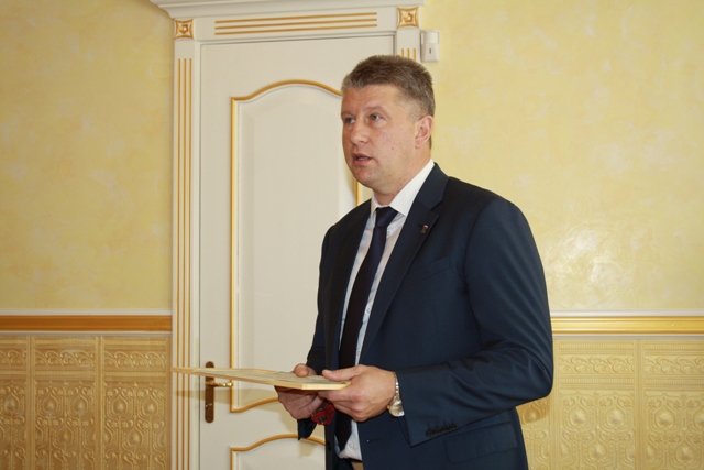 Мэр Биробиджана Андрей Пархоменко, Фото с места события собственное