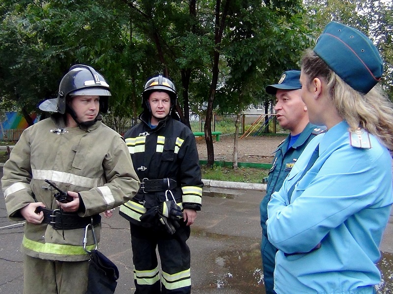 Пожар нарушил привычный ритм жизни малышей и персонала в детском саду №29 Биробиджана, Фото с места события из других источников