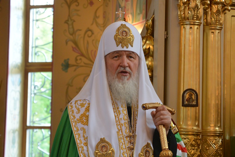Святейший Патриарх Московский и всея Руси Кирилл, Фото с места события собственное