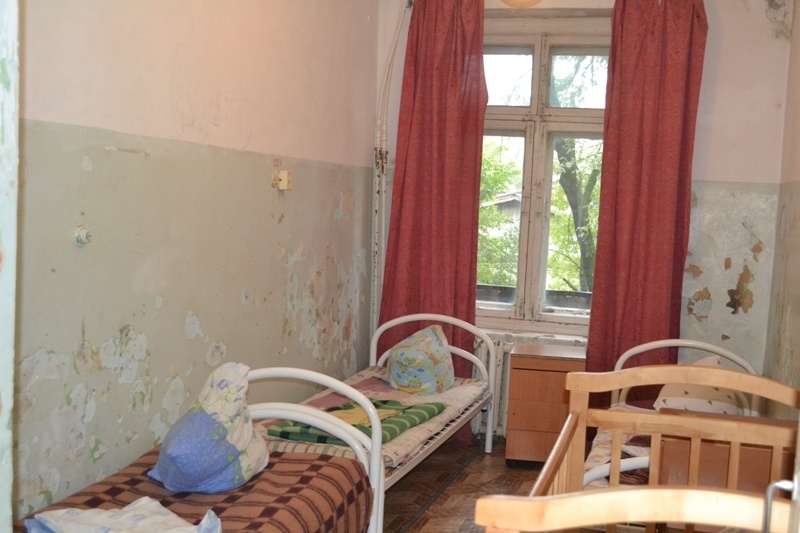 Детская палата в одном из отделений детской областной больницы, Фото с места события собственное