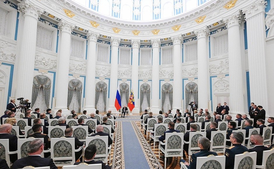 Итоги первого потока программы &quotВремя героев&quot подвел Владимир Путин сайт Кремля