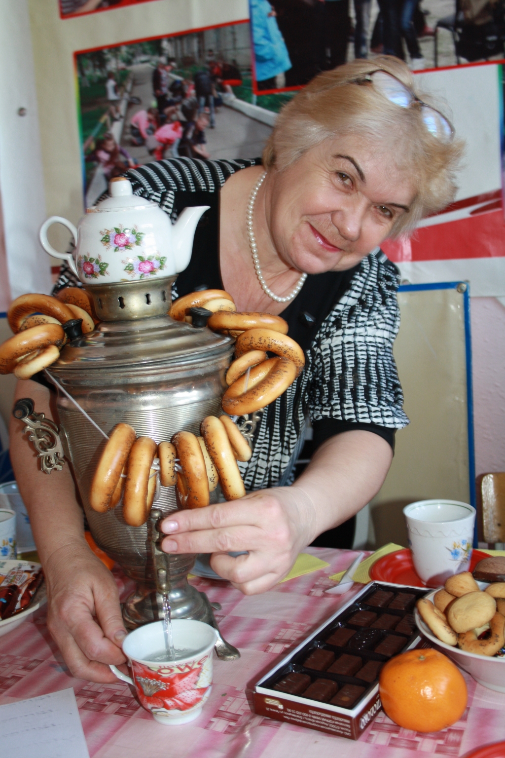 Праздничное мероприятие для жителей поселка им. Лукашова, Фото с места события собственное