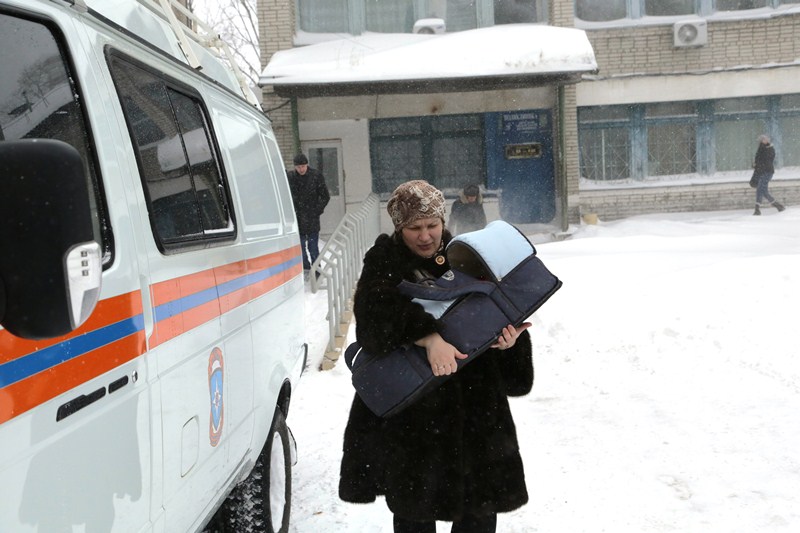 Пункт обогрева развернут на федеральной трассе, Фото с места события из других источников