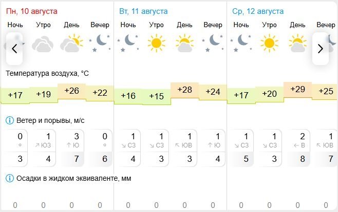 Погода в Биробиджане