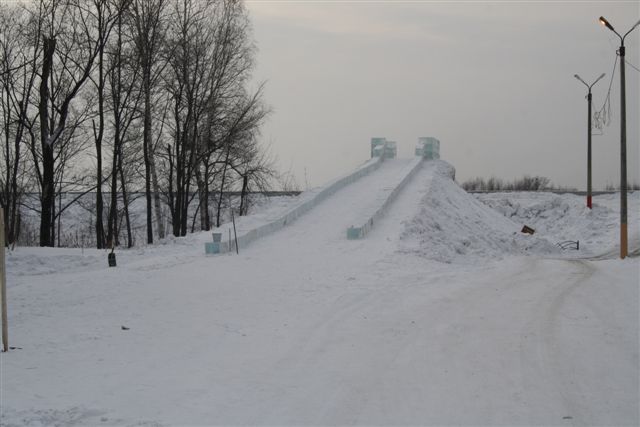 Горка на месте, Фото с места события собственное