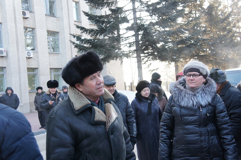 Владимир Фишман считает, что только массовыми акциями можно добиться результата, Фото с места события собственное
