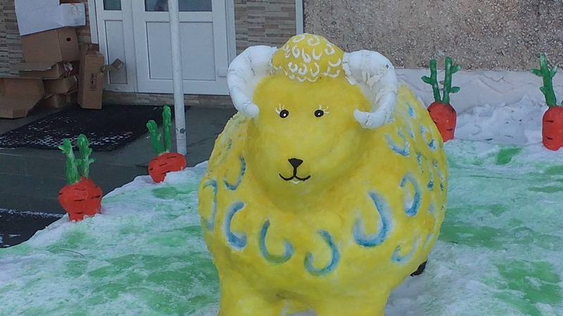 Снежный городок , Фото с места события из других источников