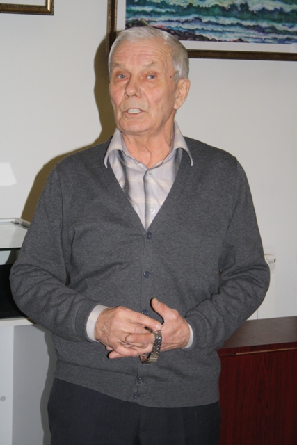 Однокурсник, член СХР Валентин Коровин, Биробиджан, Фото с места события собственное
