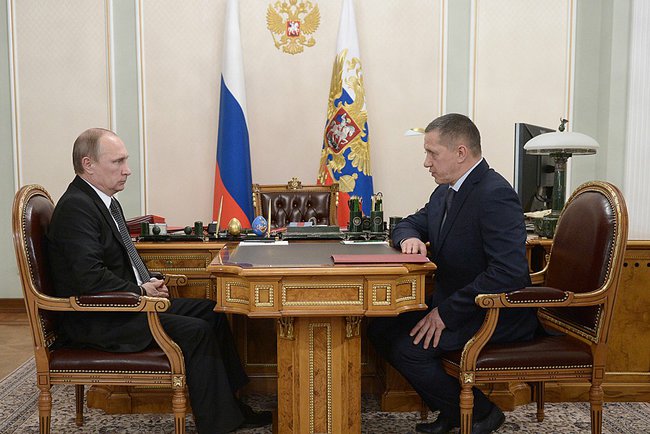 Встреча Юрия Трутнева и Владимира Путина, Фото с места события из других источников