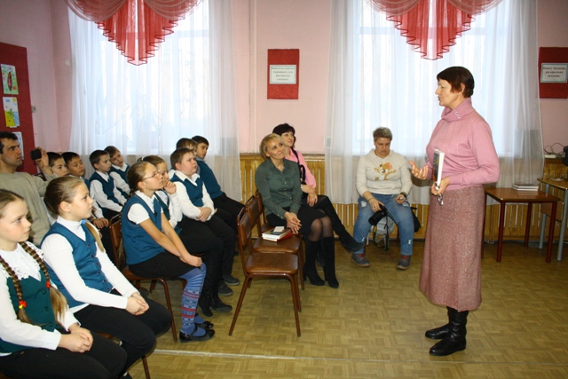 Участниками презентации стали школьники, Фото с места события собственное