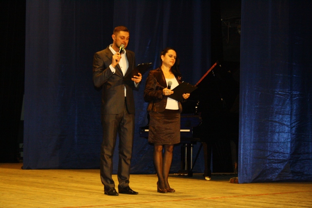 Вели концерт Людмила Мохно и Константин Мелисов, Фото с места события собственное