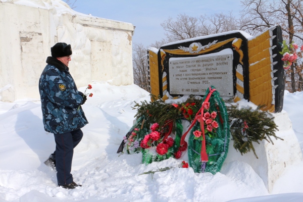 Историю Волочаевской битвы несовершеннолетние осужденные изучали на месте событий, Фото с места события из других источников