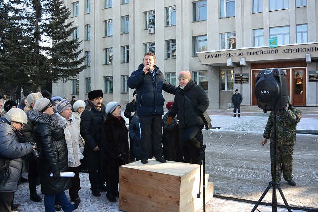 Акция протеста, орагнизатор - Иван Проходцев, Фото с места события собственное