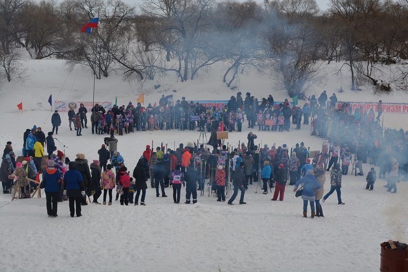 Лыжные забеги, Фото с места события из других источников