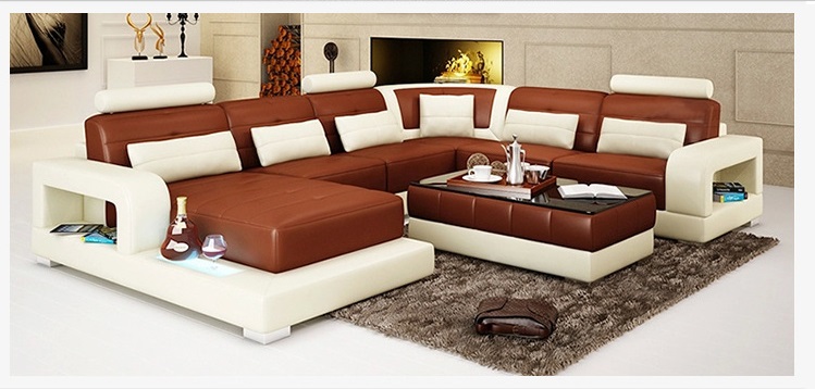 Диван H2209 производства фабрики New King, стоимость - 13200 юаней, Фото с места события из других источников