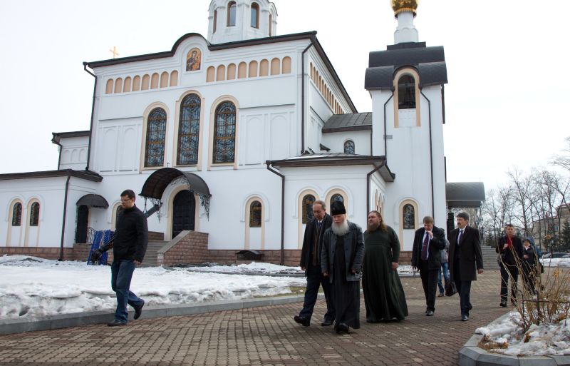 В Биробиджанской епархии, Фото с места события из других источников
