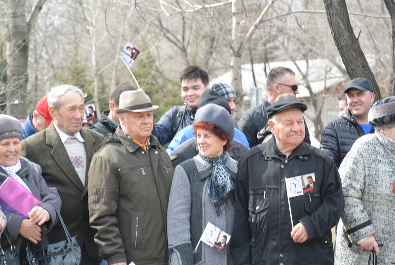 Митинг в поддержку Андрея Пархоменко, Фото с места события собственное