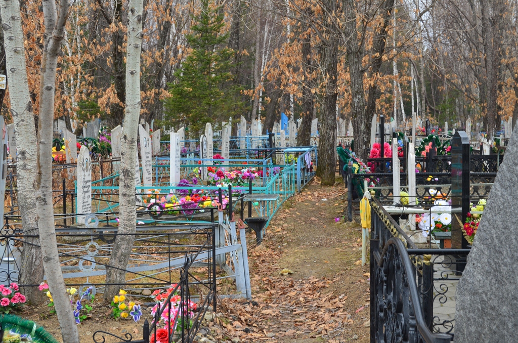 Городское кладбище, Фото с места события собственное